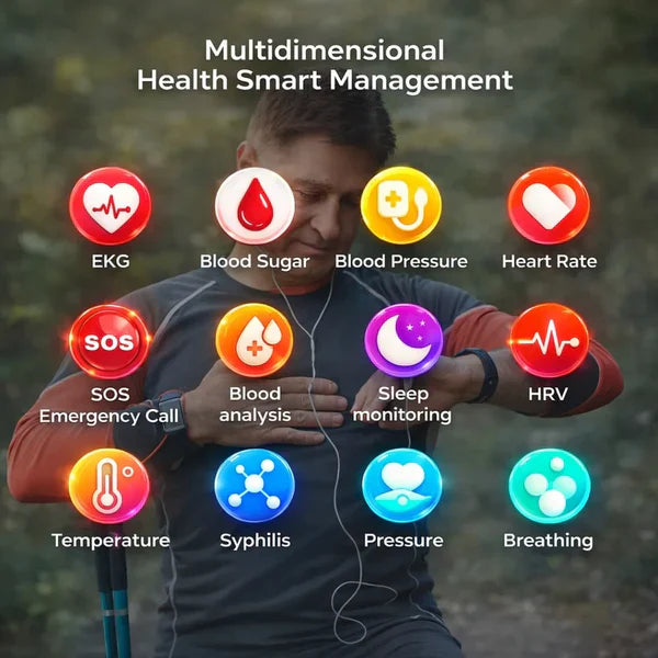 SmartUltra health tracking on the wrist