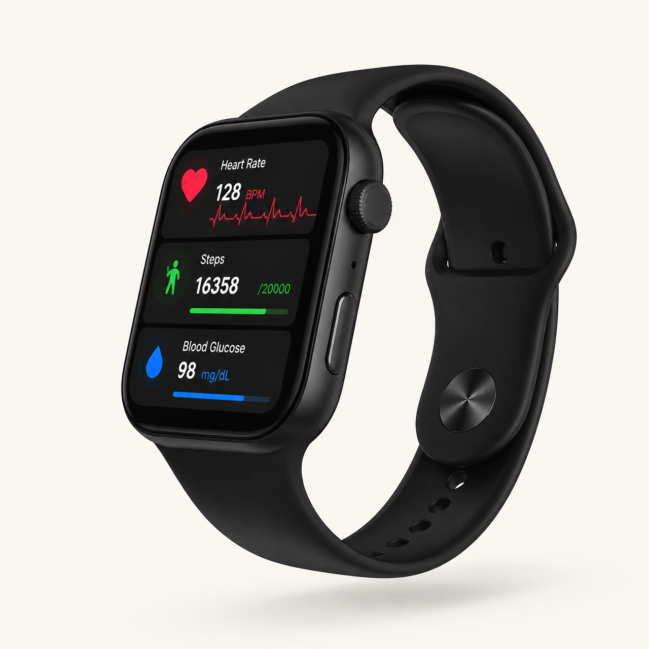 SmartUltra smartwatch — Black